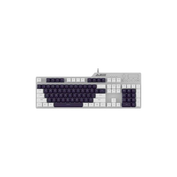 Ajazz AK35I White Backlit Wired Hotswappable Mechanical Keyboard