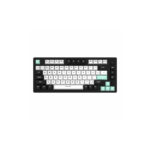 Dareu EK75 Gasket Mount Keyboard with Knob Black and Cyan