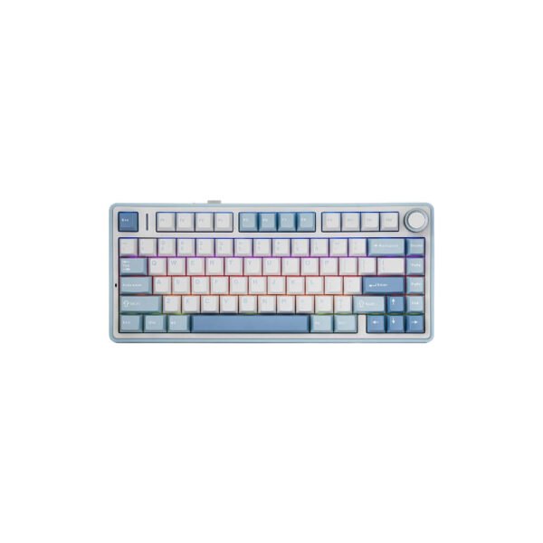 AULA F75 Wireless Mechanical Keyboard - Sea Blue