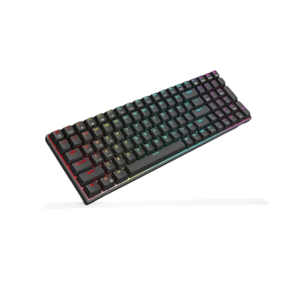 Royal Kludge RK100 RGB Tri-Mode Hotswappable Mechanical Keyboard- black