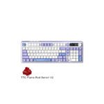 Ajazz AK980 White Purple-TTC Flame Red Switch V2