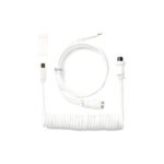 Keychron Coiled Aviator Cable- white