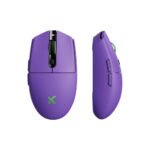 MCHOSE G3 Tri-mode Gaming Mouse - Purple