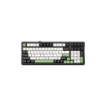 AULA F99 Gasket Mounted Tri-mode Mechanical Keyboard (Black White Green)