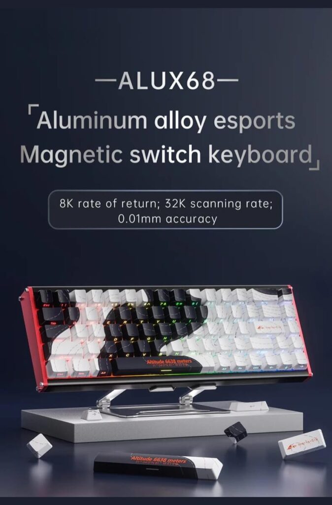 Ajazz ALUX 68 HE Max Aluminum Keyboard