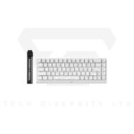 Mchose Ace 68 HE Gaming Keyboard - White Topographic