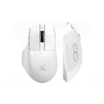 MCHOSE G7 Ergonomic Tri-mode Mouse -white