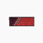 Ajazz ALUX 60 ultra HE Aluminum Keyboard transparent red
