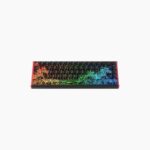 Ajazz ALUX 68 Plus HE Aluminum Keyboard- Gradient side engraving Ukiyoe
