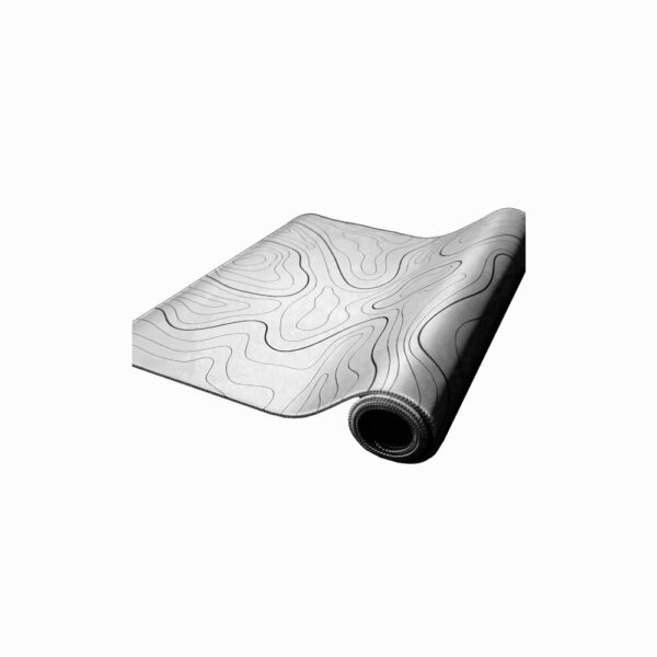 White Topographic 400*00mm Speed Surface Mouse