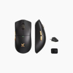 MCHOSE K7 Ultra Lightweight Wireless Gaming Mouse - Black