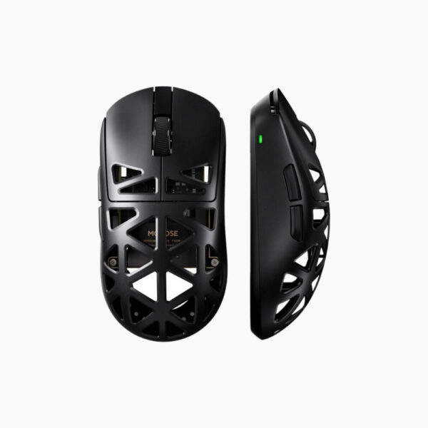 MCHOSE A7X Ultra Magnesium Alloy Tri-mode Gaming Mouse - Black