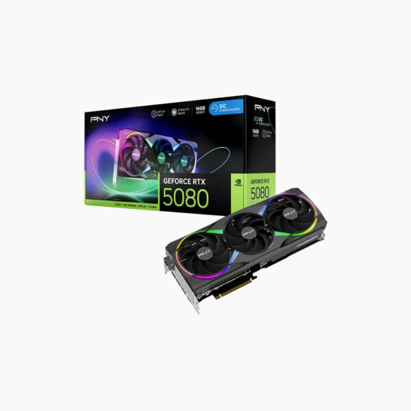 PNY GeForce RTX 5080 16GB GDDR7 Graphics Card