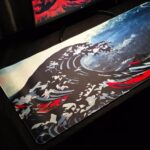 Black Wave 900*400mm Speed Surface Mouse Pad - Image 2