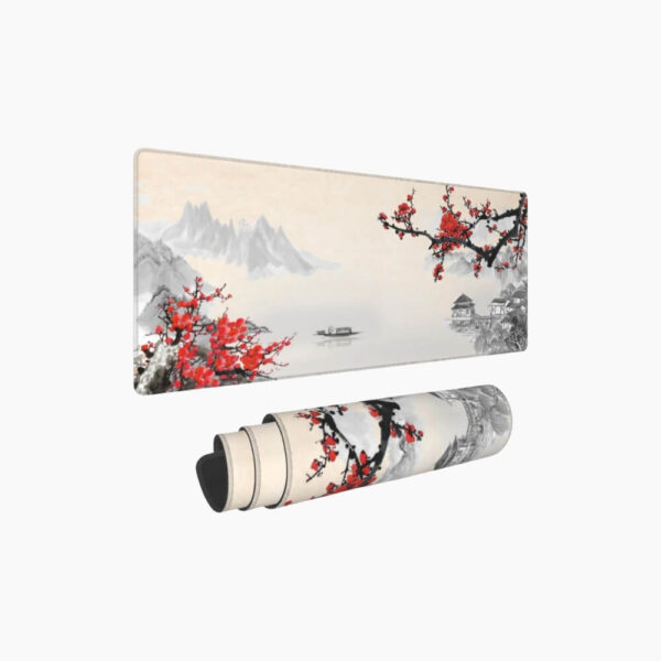 Crimson Cherry 900400mm Speed Surface Mouse Pad
