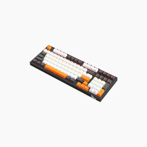 PC Power K98 Wired Mechanical Keyboard WhiteOrg