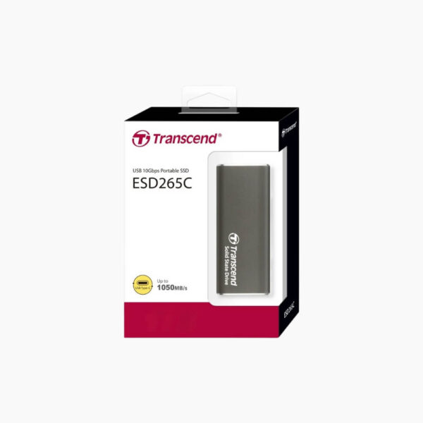 Transcend ESD265C Type-C Portable SSD Iron Gray