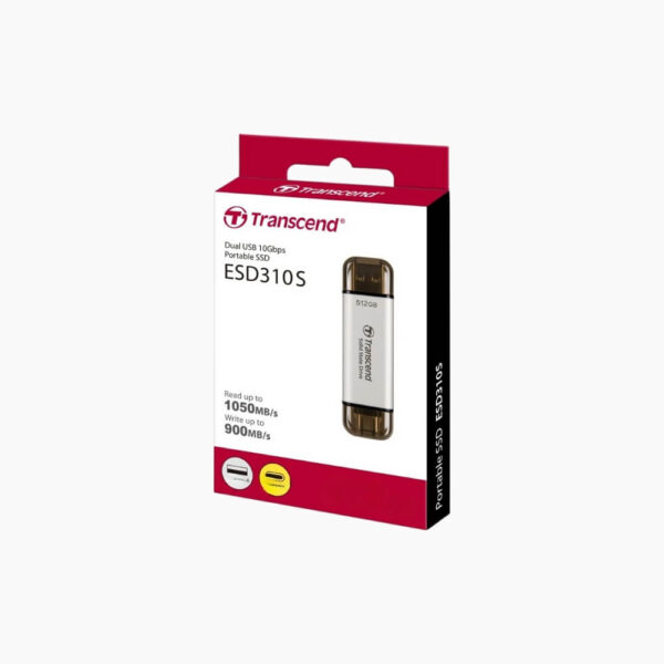 Transcend ESD310 Portable SSD-USB 10Gbps Type-C / A