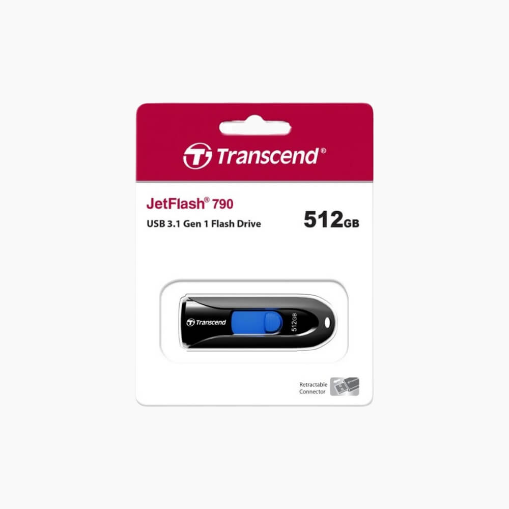 Transcend JetFlash 790 USB 3.1 Gen 1 Pen Drive Transcend JetFlash 790 USB 3.1 Gen 1 Pen Drive