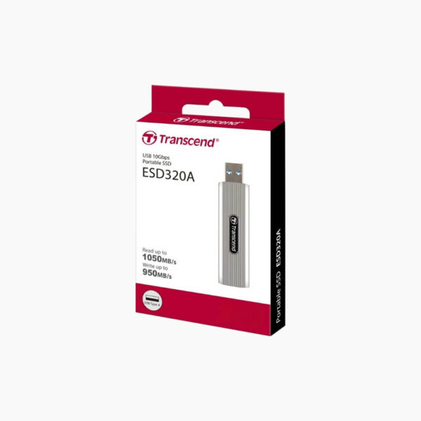 Transcend ESD330C / ESD320A Portable SSD USB 3.2 Gen 2 High-Speed External Drive