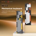 AJAZZ NK104 Wired Mechanical Keyboard - Image 4