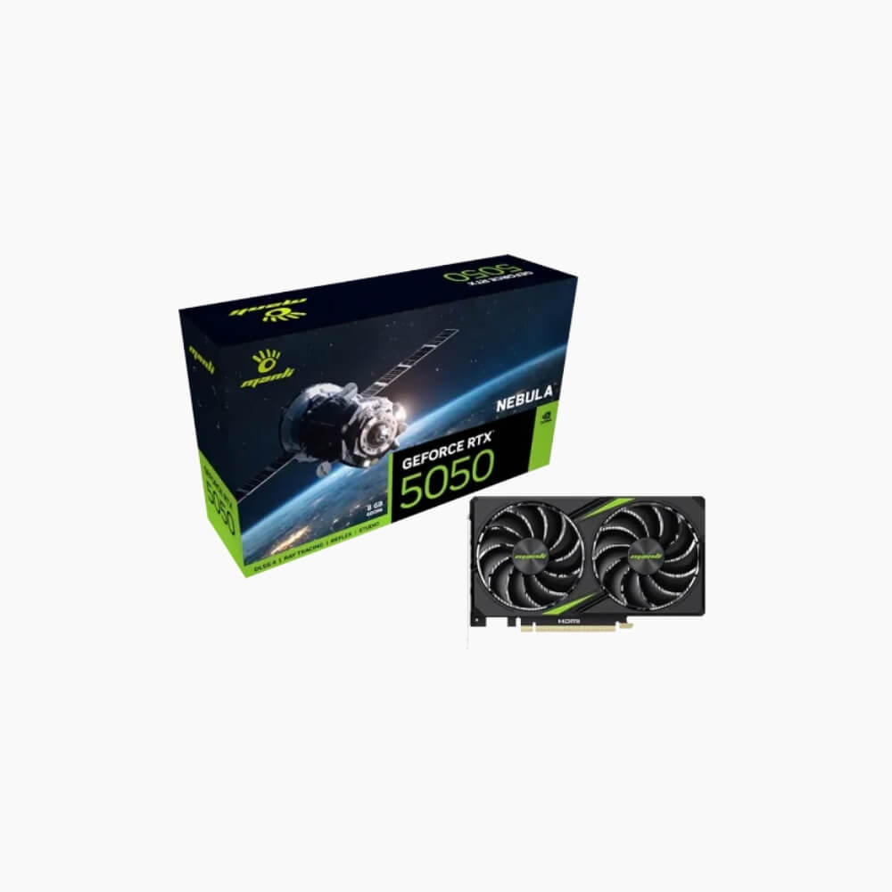 Manli Nebula RTX 5050 8GB GDDR6 Graphics Card Manli Nebula RTX 5050 8GB GDDR6 Graphics Card