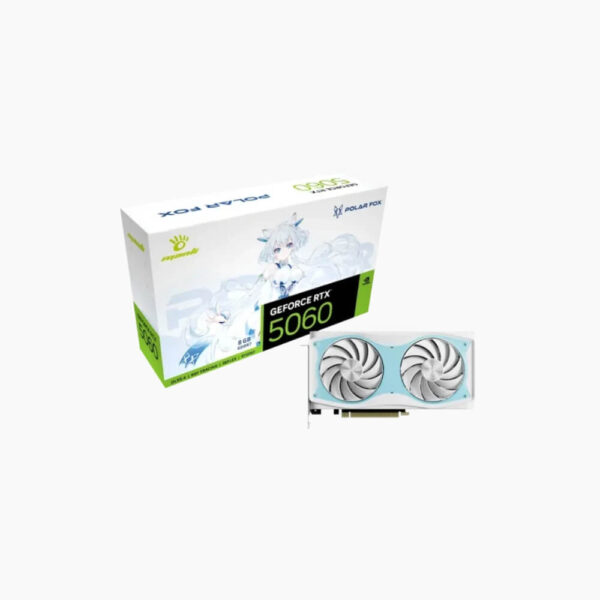 Manli Polar Fox GeForce RTX 5060 OC 8GB GDDR7 Graphics Card