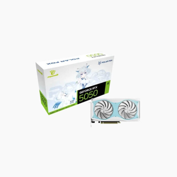 Manli Polar Fox RTX 5050 OC 8GB GDDR6 Graphics Card