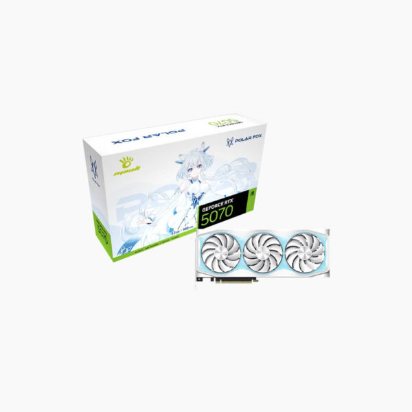 Manli Polar Fox V2 RTX 5070 OC 12GB GDDR7 Graphics Card