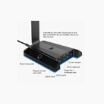 EKSA W1 RGB Headset Stand features 7.1 Virtual Surround Sound - Image 3