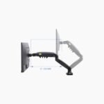 NB North Bayou New F80 17″-30″ Full Motion Ergonomic Vesa Monitor Desk Mount - Image 2