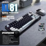 Jedel KL81 Hot Swappable RGB Mechanical Gaming Keyboard